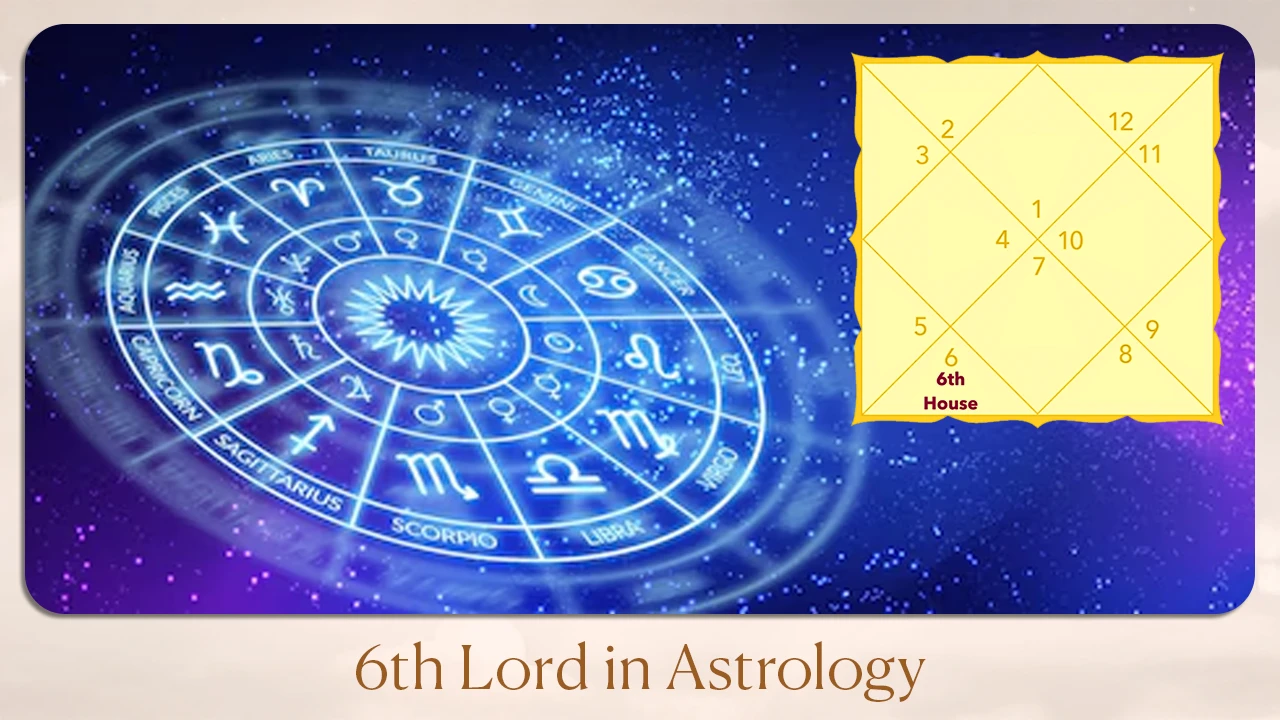 6th lord in astrology